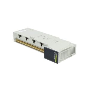 Figure 2: Technical layout and connection details for the Schneider Electric 140DRC83000C industrial automation component.
