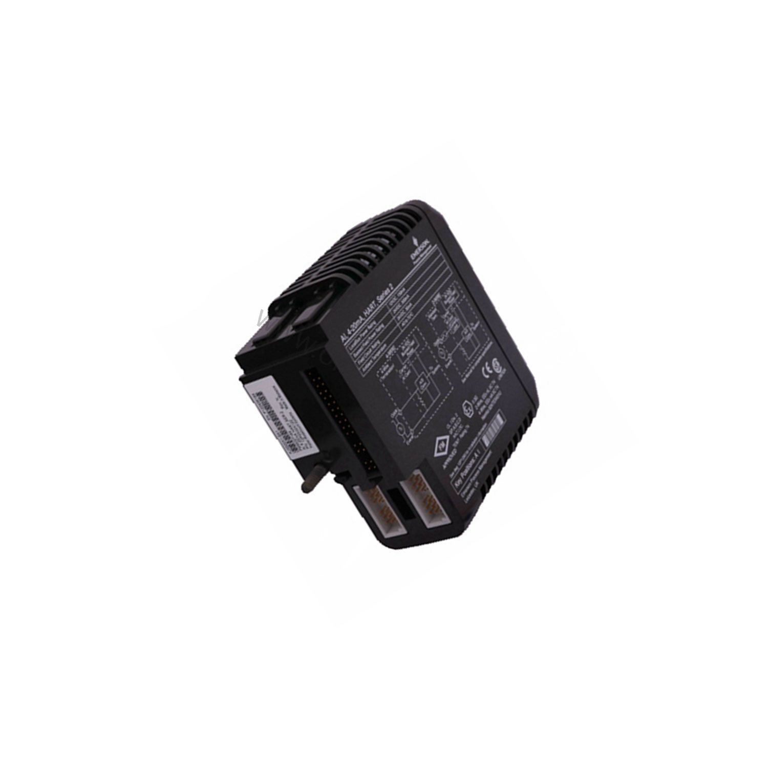 Figure 1: Front view of the Schneider Electric 140QSM67160 industrial automation component showing its physical design and enclosure.