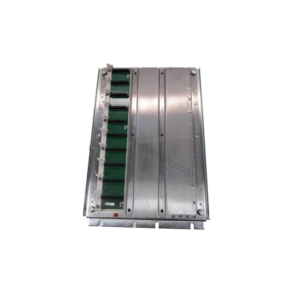 Figure 1: Front view of the Schneider Electric 140XCP40200 industrial automation component showing its physical design and enclosure.