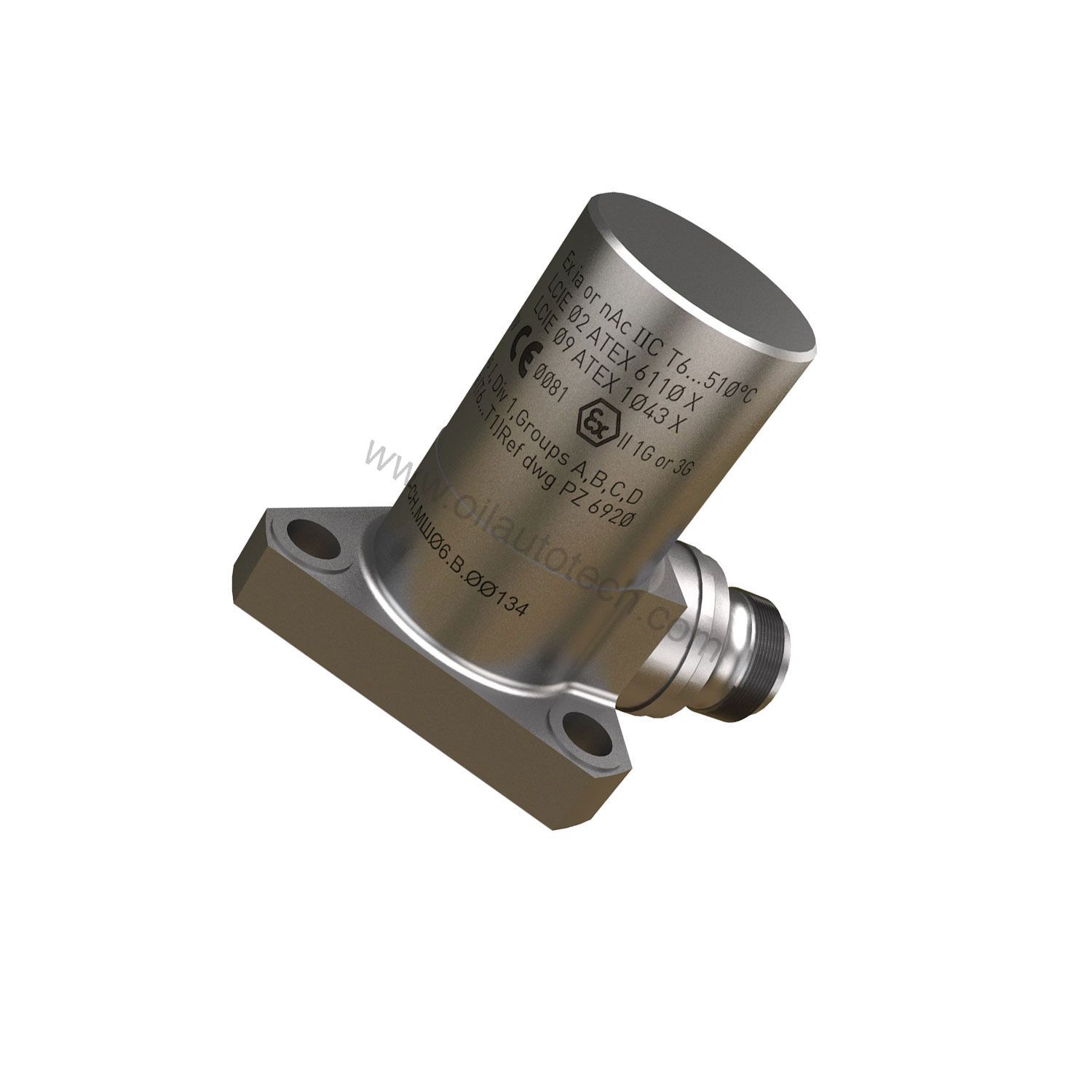 Figure 1: Front view of the Vibro Meter 144-134-000-612 industrial automation component showing its physical design and enclosure.