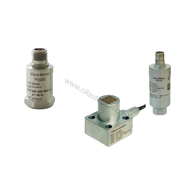 Figure 1: Front view of the Vibro Meter 144-280-000-015 industrial automation component showing its physical design and enclosure.