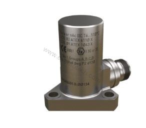 Figure 1: Front view of the Vibro Meter 144-901-000-222 industrial automation component showing its physical design and enclosure.