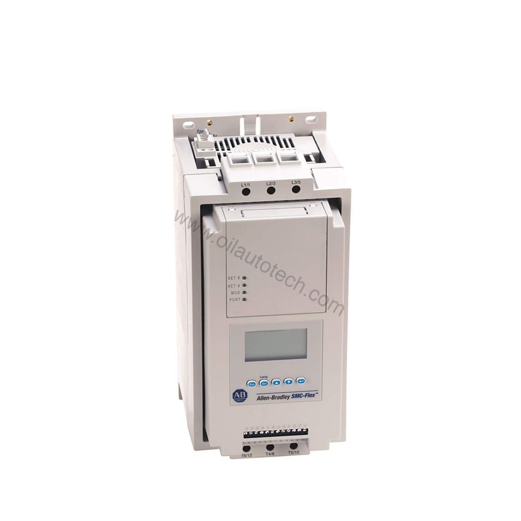 Figure 1: Front view of the Allen-Bradley 150-F108FBD industrial automation component showing its physical design and enclosure.