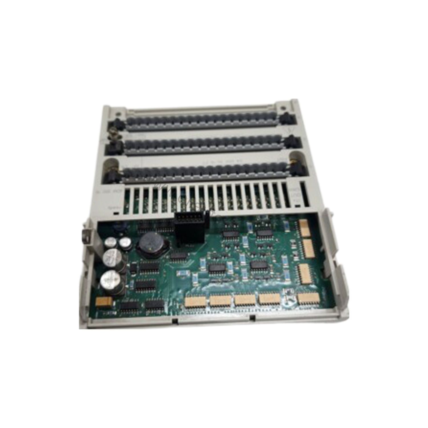 Figure 1: Front view of the Schneider Electric 170ADM35015 industrial automation component showing its physical design and enclosure.