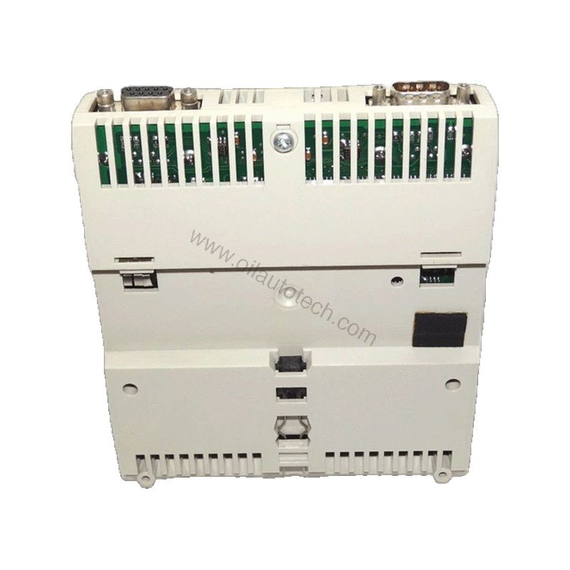 Figure 1: Front view of the Schneider Electric 170BAI03600 industrial automation component showing its physical design and enclosure.