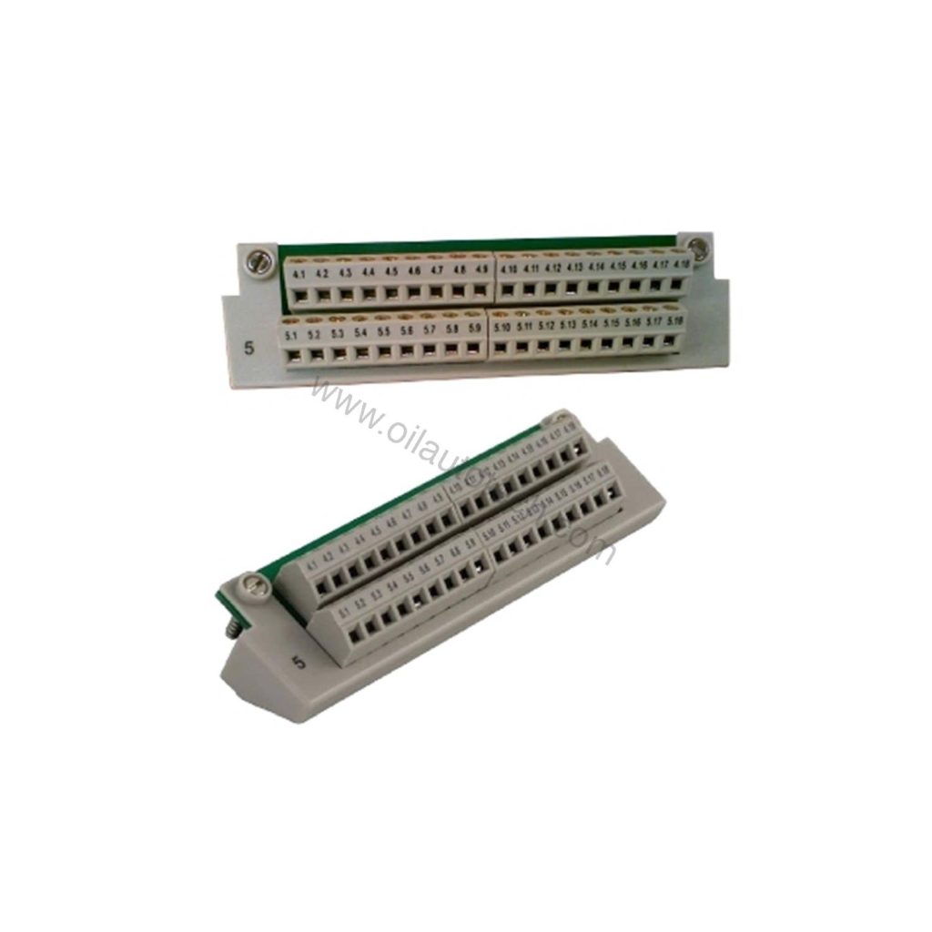 Figure 1: Front view of the Schneider Electric 170XTS00501 industrial automation component showing its physical design and enclosure.