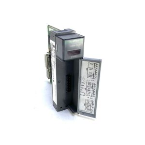 Figure 1: Front view of the Allen-Bradley 1747-ASB industrial automation component showing its physical design and enclosure.