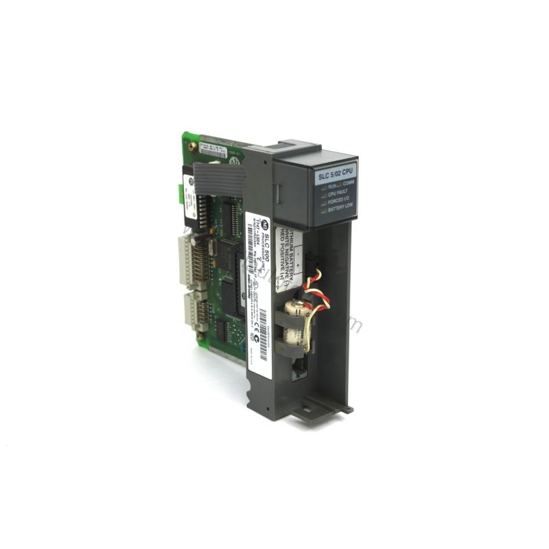 Figure 1: Front view of the Allen-Bradley 1747-L511 industrial automation component showing its physical design and enclosure.