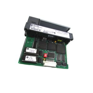 Figure 2: Technical layout and connection details for the Allen-Bradley 1747-SN/B industrial automation component.