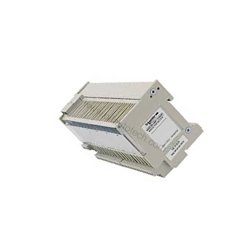 Figure 1: Front view of the Schneider ABE7H16R11 industrial automation component showing its physical design and enclosure.