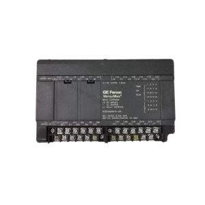 Figure 1: Front view of the GE IC200UDR010 industrial automation component showing its physical design and enclosure.