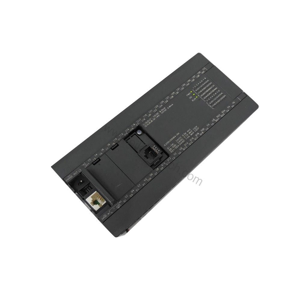 Figure 1: Front view of the GE IC200UDR040 industrial automation component showing its physical design and enclosure.