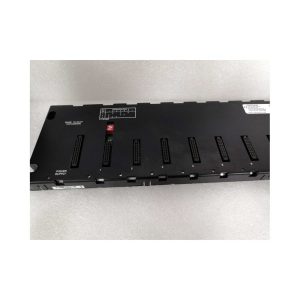Figure 1: Front view of the GE IC693CHS392K industrial automation component showing its physical design and enclosure.