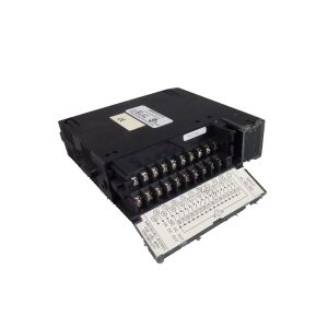 Figure 2: Technical layout and connection details for the GE IC693MDL241D industrial automation component.
