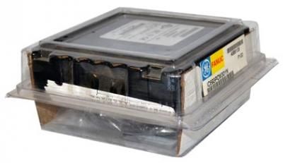 Figure 1: Front view of the GE IC693PCM301 industrial automation component showing its physical design and enclosure.