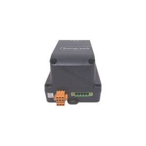 Figure 1: Front view of the GE IC695ACC400-AA industrial automation component showing its physical design and enclosure.
