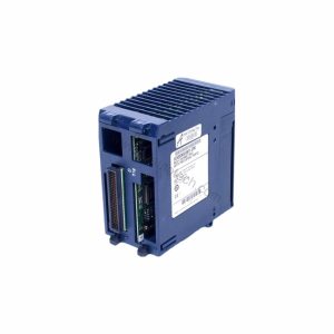 Figure 1: Front view of the GE IC695NIU001 industrial automation component showing its physical design and enclosure.