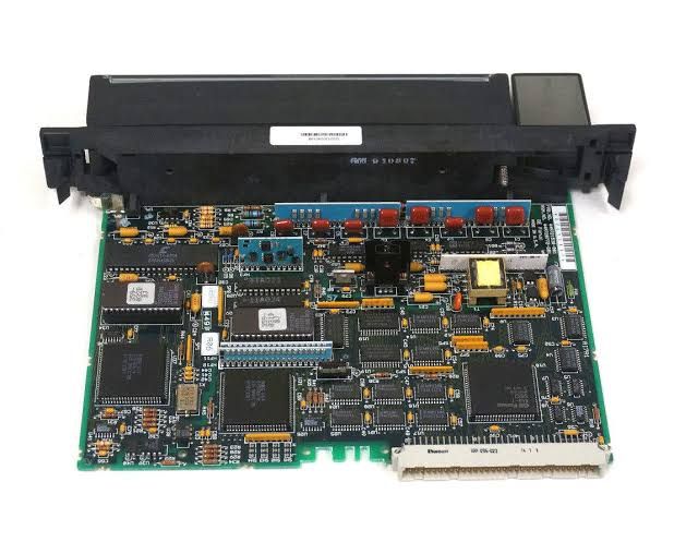 Figure 1: Front view of the GE IC697ALG230 industrial automation component showing its physical design and enclosure.