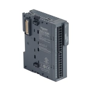 Figure 2: Technical layout and connection details for the Schneider TM3AM6G industrial automation component.