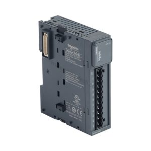 Figure 1: Front view of the Schneider TM3AQ2 industrial automation component showing its physical design and enclosure.