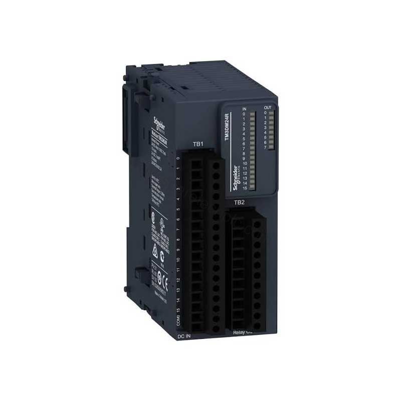 TM3DM24R | Schneider Modicon TM3 24 I/O Relay Module